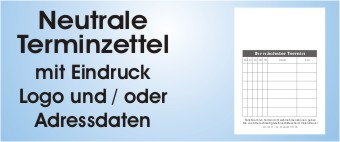 Terminblöcke Neutral