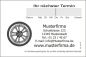 Preview: 80 Terminblöcke je 100 Blatt, Terminzettel 'Reifen' für Reifenhändler und KFZ Werkstatt tzm11 mit Eindruck