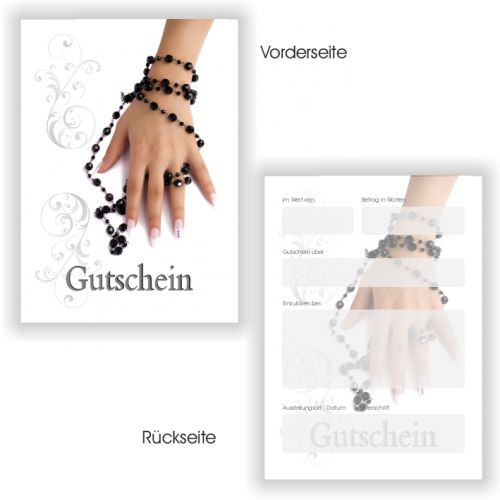 Gutscheine Geschenkgutschein für Nagelstudio, GP109